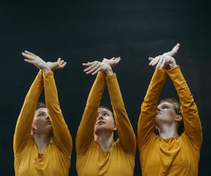 Abstract focus on hand movement and coordination