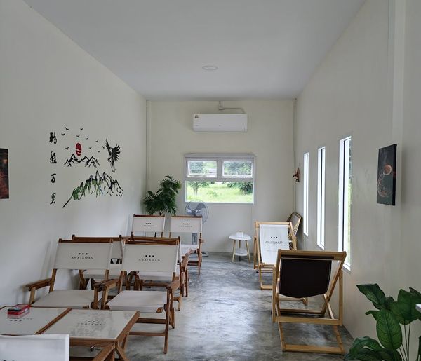 Clean and minimalist training area with natural light