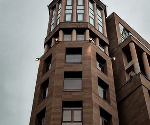 Symmetry and balance in a modern architectural setting